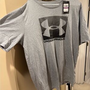 Under Armour Men's Short Sleeve Gray Tee